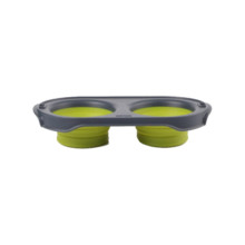 Миска Dexas Pet Feeder складная миска, для собак, зеленая, 1200 мл