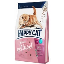Сухой корм Happy Cat Junior Geflugel для котят возрастом от 4 до 12 месяцев, с птицей, 1,4 кг