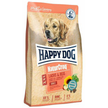 Сухий корм Happy Dog Adult NaturCroq для дорослих собак з чутливим травленням, з лососем і рисом, 12 кг