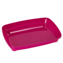 Туалет Moderna Arist-O-Tray для кошенят, пурпурний, 27,9 х 35 х 6,2 см