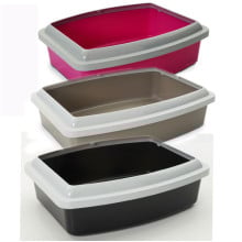 Туалет с бортом Savic Oval Tray+Rim для кошек, овал, 56 х 43,5 х 14,5 см
