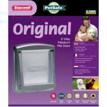 Дверцы PetSafe Staywell Original для кошек и собак средних пород до 18 кг, серые, 352х294 мм