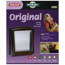 Дверцы PetSafe Staywell Original для кошек и собак средних пород до 18 кг, коричневые, 352х294 мм