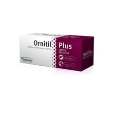 Ornitil Plus (Орніт Плюс) для підтримки функцій печінки собак і котів, 30 таблеток