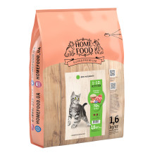 Сухой корм Home Food Супер-премиум для котят всех пород, с ягненком, 1.6 кг