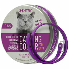 Ошейник Sentry Calming Collar Good Kitty успокаивающий, для котов, с феромонами, 38 см