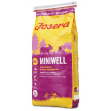 Сухий корм Josera Adult Miniwell для дорослих собак малих порід, з птахом, рисом і кукурудзою, 15 кг