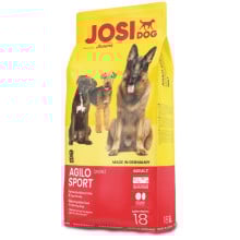Сухий корм Josera JosiDog Agilo Sport для активних дорослих собак, з лососем, 18 кг