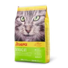 Сухой корм Josera Adult SensiCat для взрослых кошек с чувствительных пищеварением, с печенью и рисом, 400 г