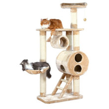Игровой комплекс Trixie Mijas для кошек, 46х76х176 см, бежевый