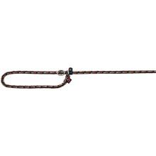 Поводок Trixie Cavo Mountain Rope для собак, чёрный-оранжевый, 13 мм, 1.70 м
