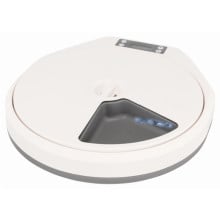 Кормушка-автомат Trixie TX5 для котів, біло-сіра, 5×240 мл, 33×5×36 см