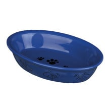 Миска Trixie овальная для кошек, керамика, 0,2 л/15 х 10 см
