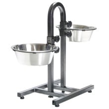 Стойка Trixie с мисками для двух собак, металл, 2,8 л