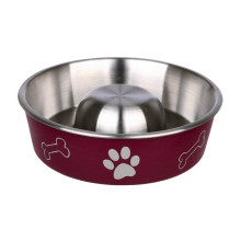 Миска Trixie Slow Feed для собак, сталь, 1 л, 21 см