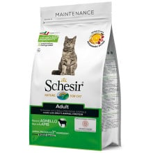 Сухой корм Schesir Cat Adult Lamb с ягненком, монопротеиновый, для взрослых котов, 400 г