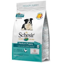 Сухой корм Schesir Dog Medium Puppy с курицей, монопротеиновый, для щенков средних пород, 12 кг