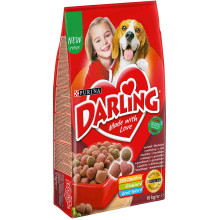 Сухий корм Purina Darling Dog Meat & Vegetable для дорослих собак з м'ясом і овочами, 10 кг