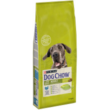 Сухий корм Purina Dog Chow Adult Large Breed для дорослих собак великих порід, з індичкою, 14 кг