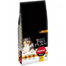 Сухий корм Purina Pro Plan Dog Medium Adult для собак середніх порід, з куркою, 14 + 2.5 кг