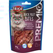 Лакомство Trixie для кошек, кусочки с утиной грудкой, 50 г