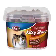 Лакомство Trixie Kitty Stars для кошек, лосось с ягнёнком, 140 г