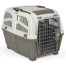 Переноска MPS Skudo 6 IATA для кошек и собак до 40 кг, серая, 92×63×70 см