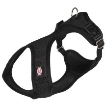 Шлея Trixie Comfort Soft, для собак, 25-35 см, 15 мм, черный