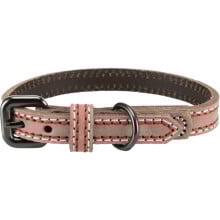 Ошейник Trixie Native M, для собак, 36-43 см, 20 мм, капучино
