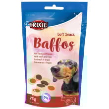 Лакомства Trixie Baffos для собак, говядина с желудком, 75 г