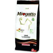 Сухой корм Morando MioGatto Adult Veal & Barley для кошек, с телятиной и ячменём, 10 кг