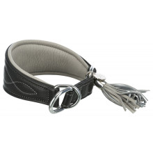 Ошейник Trixie Active Comfort XS, для собак, 21-26 см, 40 мм, черный/серый