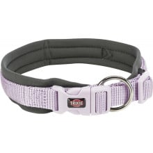 Нашийник Trixie Premium Neoprene Padding для собак, розмір XS-S, 10 мм/27-35 см, бузковий/графіт