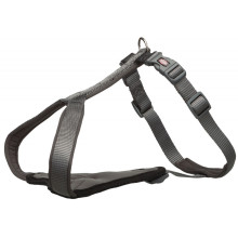 Шлея Trixie Premium Y-Harness для собак, 30-37 см, 10 мм, размер XXS-XS, графит