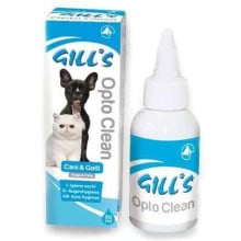 Капли для глаз Croci Gill's Opto Clean для котов и собак, гигиенические, 50 мл