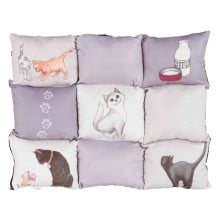 Матрас Trixie Patchwork Cat для кошек, серо-белый, 55×45 см