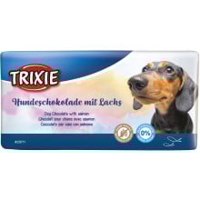 Лакомство Trixie для собак, шоколад со вкусом лосося, 100 г
