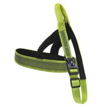 Шлея Croci Hiking AntiShock для собак, регульована, нейлон, зелений, 3.8×90-100 см
