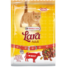 Сухой корм Lara Adult Beef flavour для кошек, с говядиной, 350 г