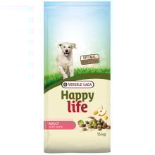 Сухий корм Happy Life Adult with Lamb для собак середніх і великих порід, з ягням, 15 кг