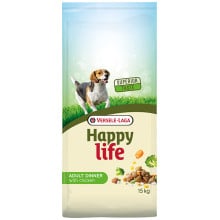 Сухий корм Happy Life Adult Dinner with Chicken для собак всіх порід, з куркою і овочами, 15 кг