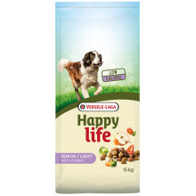 Сухий корм Happy Life Senior Light with Chicken для літніх собак, з куркою, 15 кг