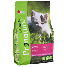 Сухой корм Pronature Original Kitten Chicken для котят, с курицей, 5 кг