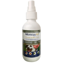 Спрей Microcyn Wound & Skin Care Spray, для обробки ран і догляду за шкірою всіх видів тварин, 0.12 л