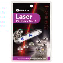 Іграшка Flamingo Laser Pointer 5-in-1 лазерна указка, для кішок