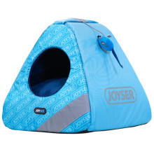 Домик Joyser Chill Cat Home для кошек, сине-голубой, 40×40×41 см