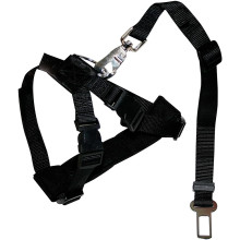 Шлея безопасности Croci Harness Safety Belt для собак, нейлон, размер XS, черный, 20-50 см