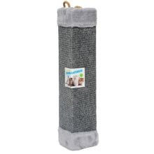 Кігтеточка кутова Пухнастики для котів, сірий, 50×10×10 см