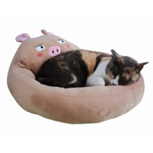 Лежак Croci Fluffy Doubt Pig для собак и кошек, бежевый, 40×25 см