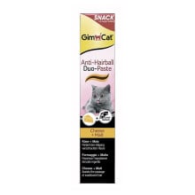 Паста Anti-Hairball Duo Paste Cheese + Malt, для выведения шерсти, для кошек, 50 г